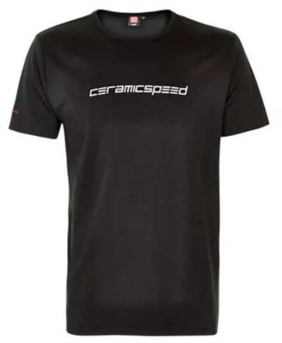 Ceramicspeed Soft Goods T-shirt Met Korte Mouwen Man Zwart