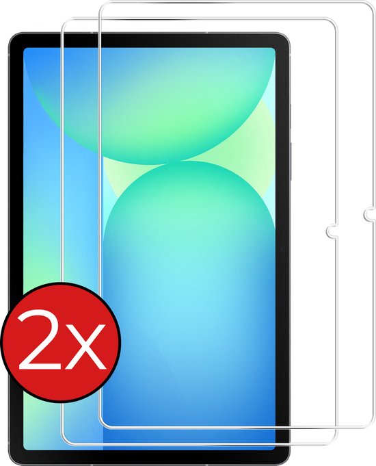 Screenprotector - 2 Stuks - Geschikt voor Samsung Galaxy Tab S10 Lite - Extra Sterk - Beschermglas - Gehard Glas - Tempered Glass - Screen Protector