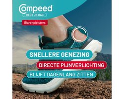 Compeed Op Tenen - Blarenpleisters - blarenpleisters bieden directe pijnverlichting, snellere genezing - 8 stuks