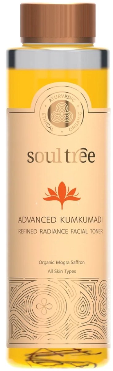 Kumkumadi Toner (Advanced Kumkumadi Refined Radiance Facial Toner) SoulTree - 110 ml