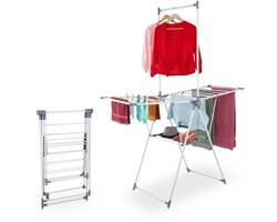 Wasrek inklapbaar - 15 m drooglente - met stang - staand