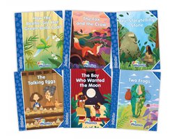 Jolly Phonics Folktales Blue Readers (Level 4) Complete Set (1-6)