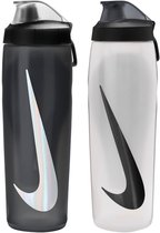 Nike sport bidon met afsluitbare dop 946 ml - BPA vrij en lekvrij.