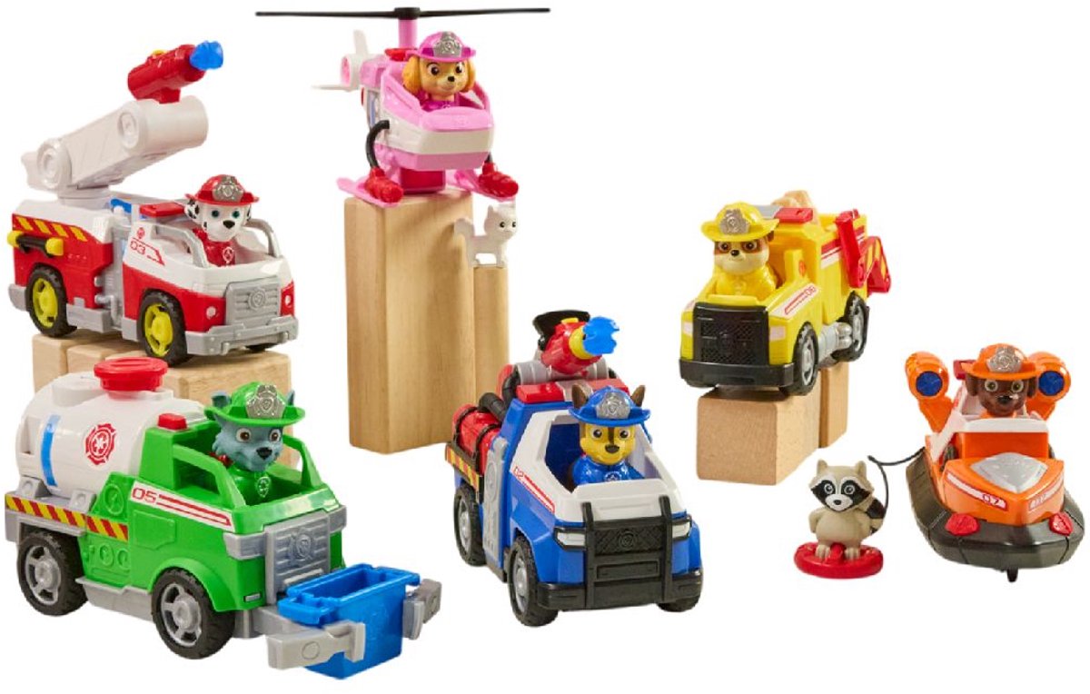 PAW Patrol - Brandweerredding - Chase Politieauto - Speelgoedauto met speelfiguur — afbeelding 17