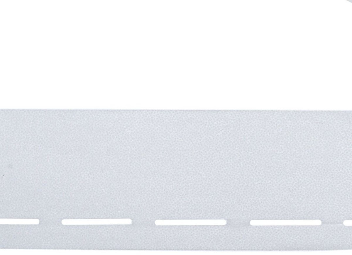 Kantenfix wit plak band met stanslijn 40mm-10mm van VLIESELINE, Per Meter.