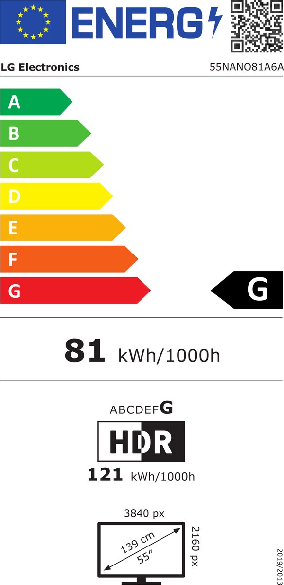 LG 55NANO81A6A 55 inch 4K NanoCell TV - afbeelding 2