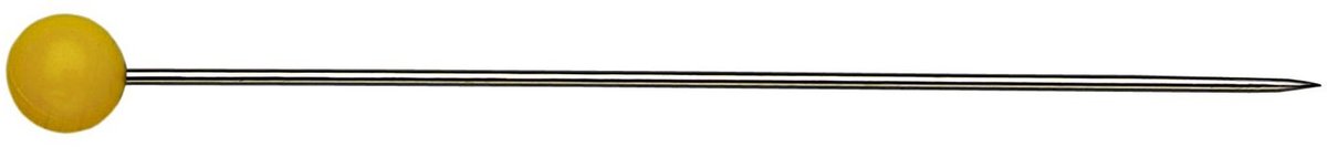 PRYM Plastic kopspelden staal 0,65 x 45 mm geel 028485 - Spelden - Prym