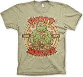 Teenage Mutant Ninja Turtles Heren Tshirt -XXL- Party Master Since 1984 Groen