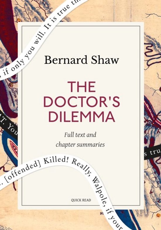 The Doctor's Dilemma: A Quick Read edition - cover