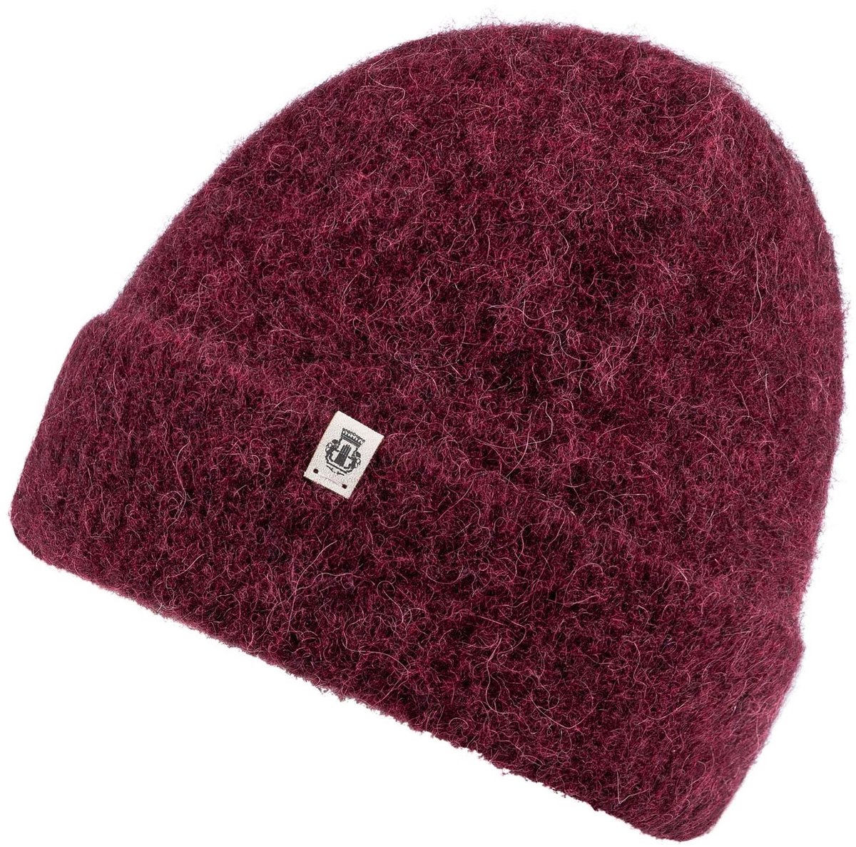ROECKL muts Soft Cloud Beanie Wine wijnrood