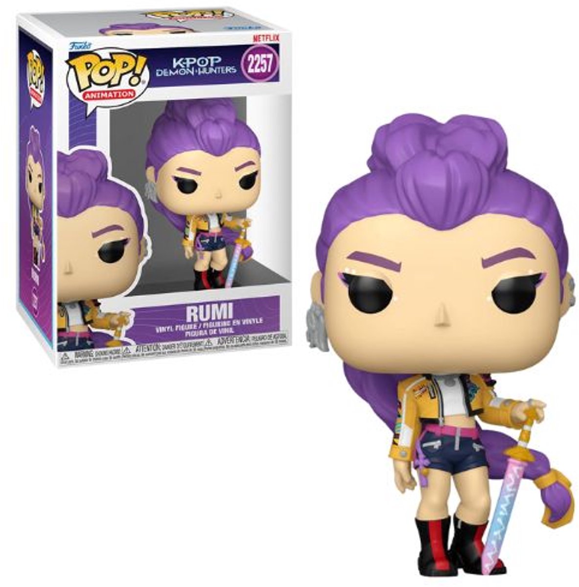 Funko POP Animation: KPop Demon Hunters - Rumi — afbeelding 4