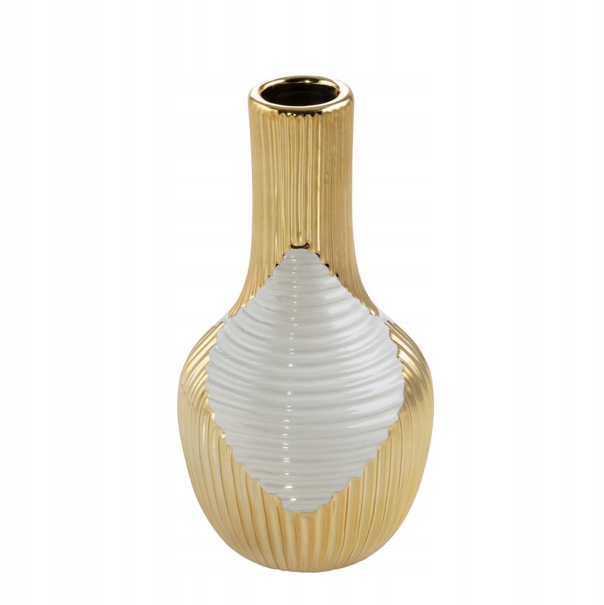 Decoratieve Vaas Rakel 12x23 cm Beige Keramiek