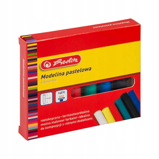 Herlitz Modeline Set - 6 Pastelkleuren