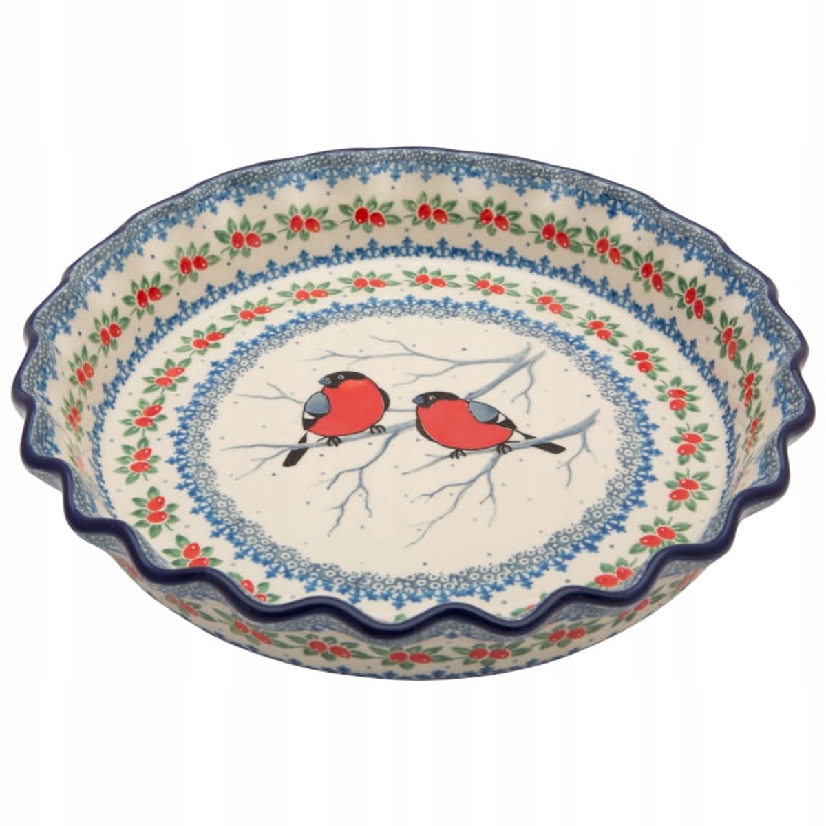 Ovenschal 25,5 cm Bolesławiec - Handgemact Keramiek