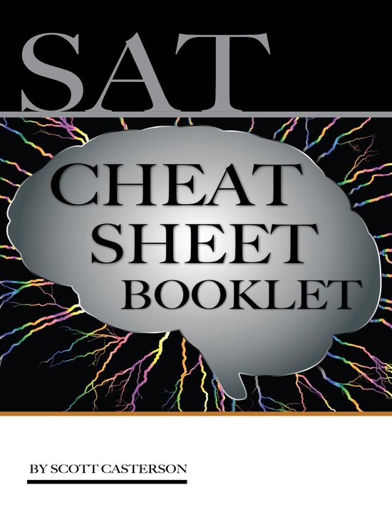 Sat Cheat Sheet Booklet - cover