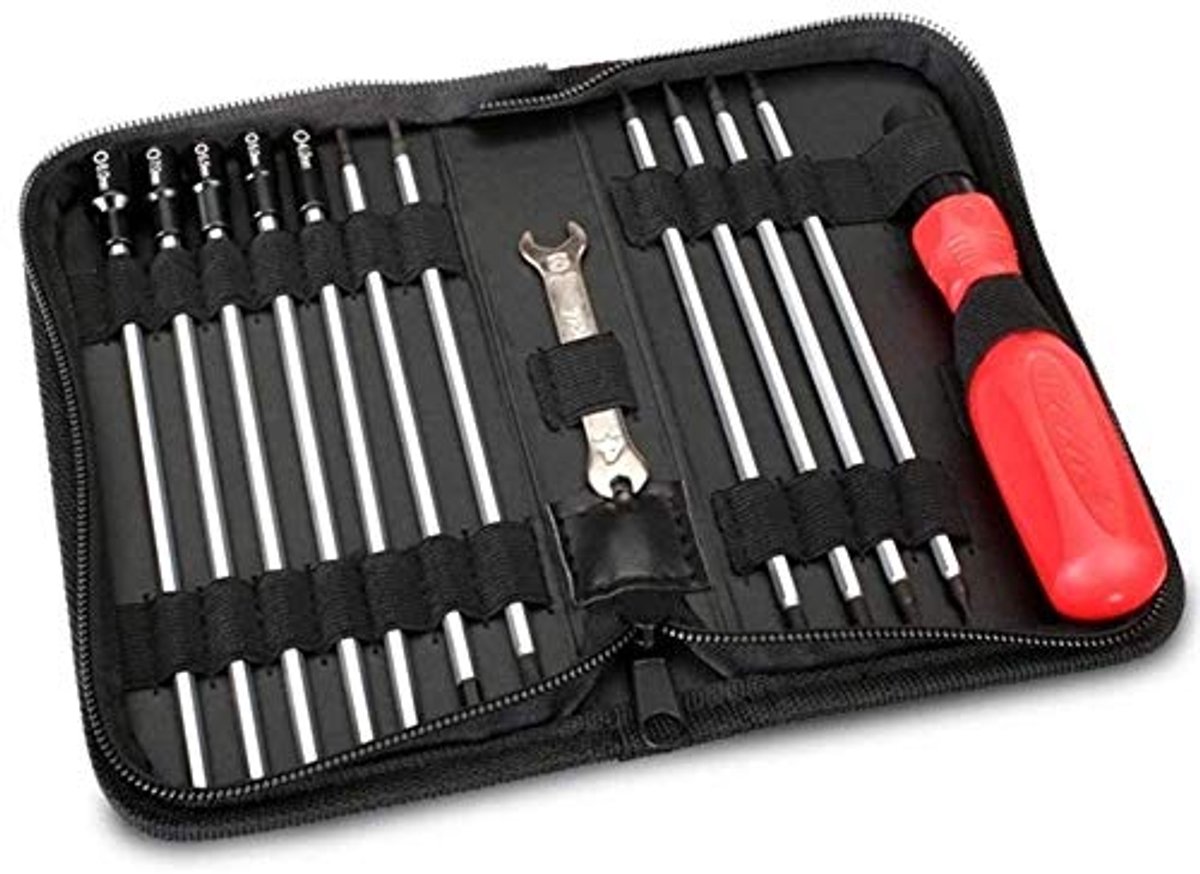 Gereedschapset met Etui voor Modelbouw en Hobby