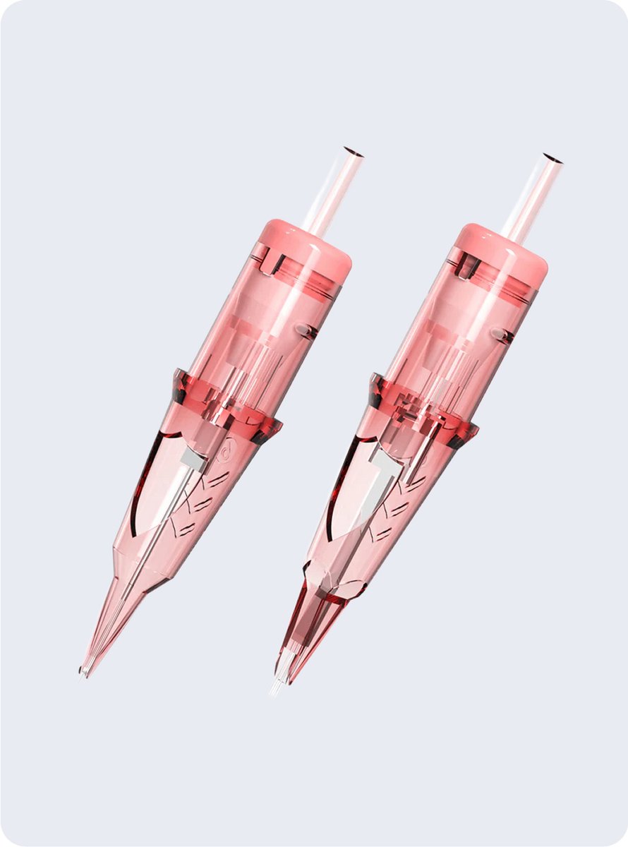 Viper PMU Membrane Cartridge MC0.25/3RLLT Pink – 0.25 mm 3 Round Liner (20 pcs)