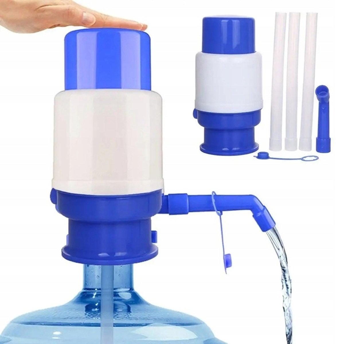 Handige Waterpomp voor 18,9L Flessen - Lichtgewicht en Compact