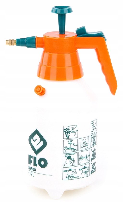 Handmatige Drukspuit 1.5L - Ideaal voor Huis en Tuin van Merkloos	 — afbeelding 3
