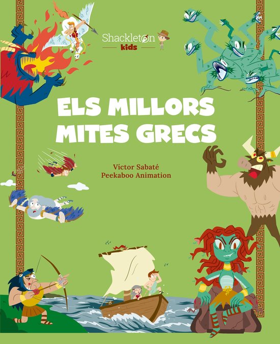 Mitologia per a nens - Els millors mites grecs - cover