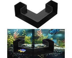 Aquarium decoraties - Ondergrondse Tunnel, Vissen en Garnaal Schuilplaats, Grot Decoratie voor Kleine Dieren