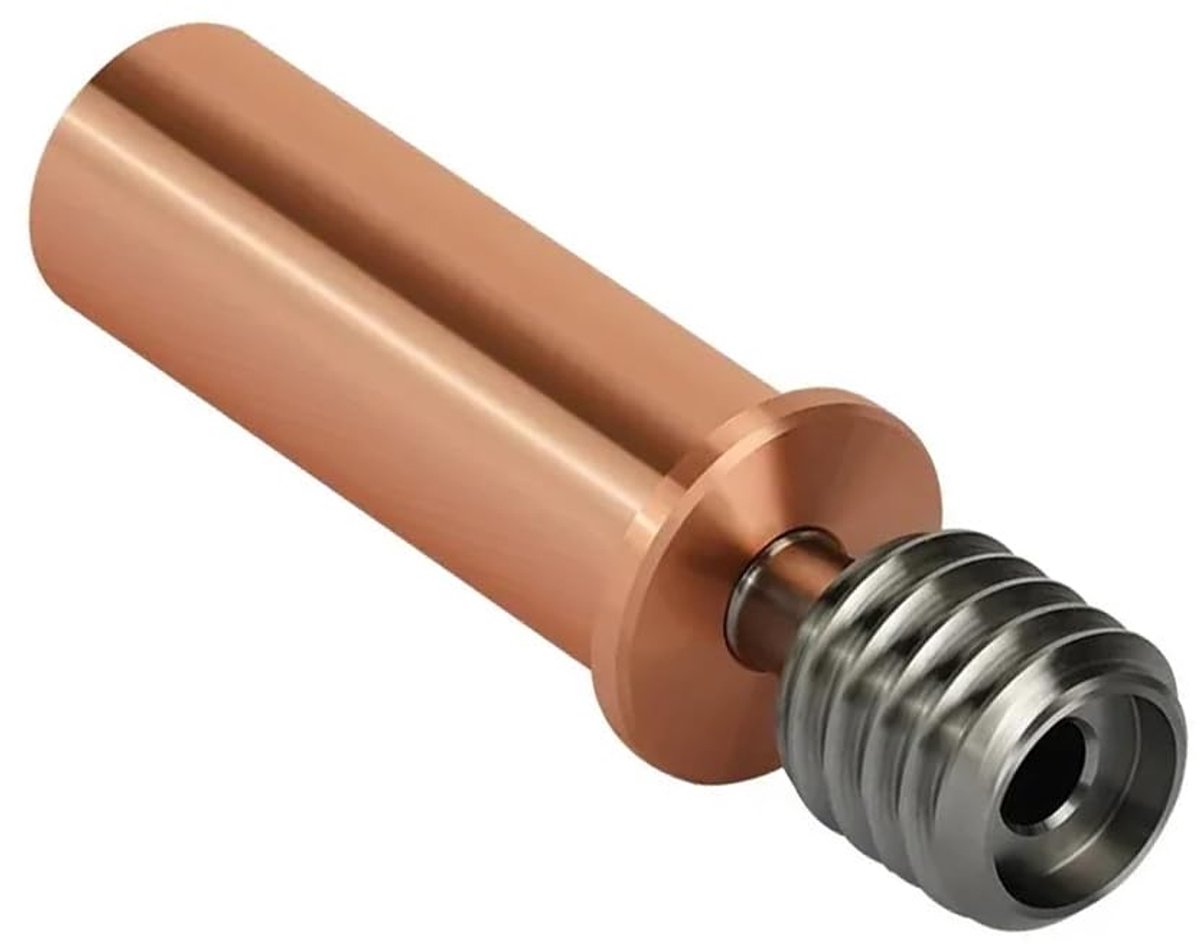 Image of 3D printer reserveonderdelen - 3D Printer Nozzles - Hoge Snelheid Bimetallisch Voedingstube (Koper-Titanium), Geschikt voor diverse 3D Printer accessoires