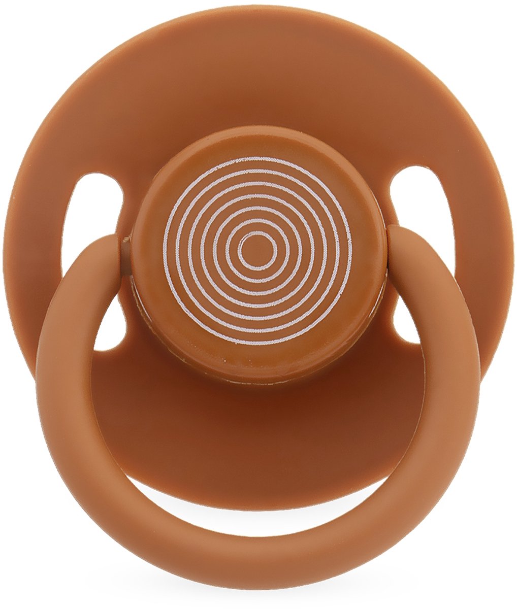 Weebaby Cool Terra No.3 18+ mnd Ronde Siliconen Fopspeen
