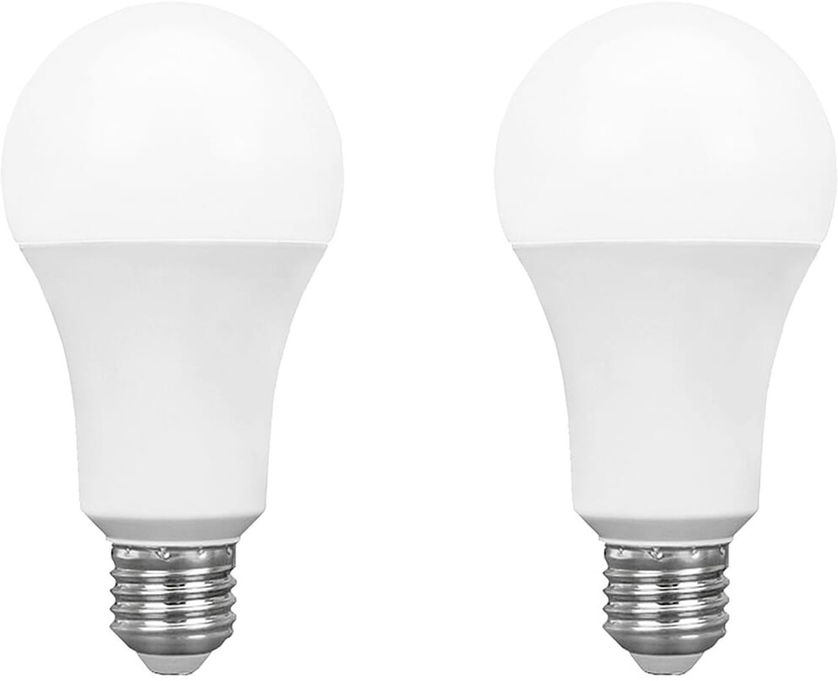 Spectrum LED Lamp A60 E27 - 20W - 230V - 2045 Lumen - 4000K Neutraal Wit - Ø60mm - Voor Plafondlamp, Tafellamp of Vloerlamp - 2 stuks