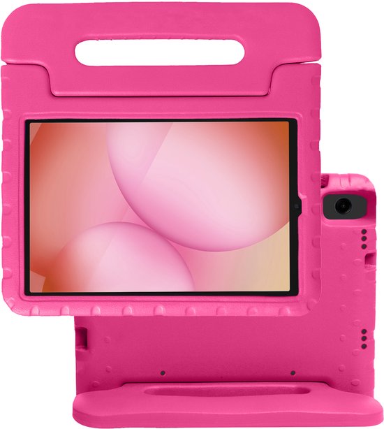 Étui pour Samsung Galaxy Tab A11, étui antichoc pour enfants, étui Kids - Rose
