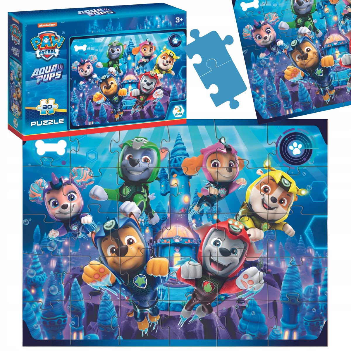 Paw Patrol Water Pups Puzzel 30 Stukken - Dodo