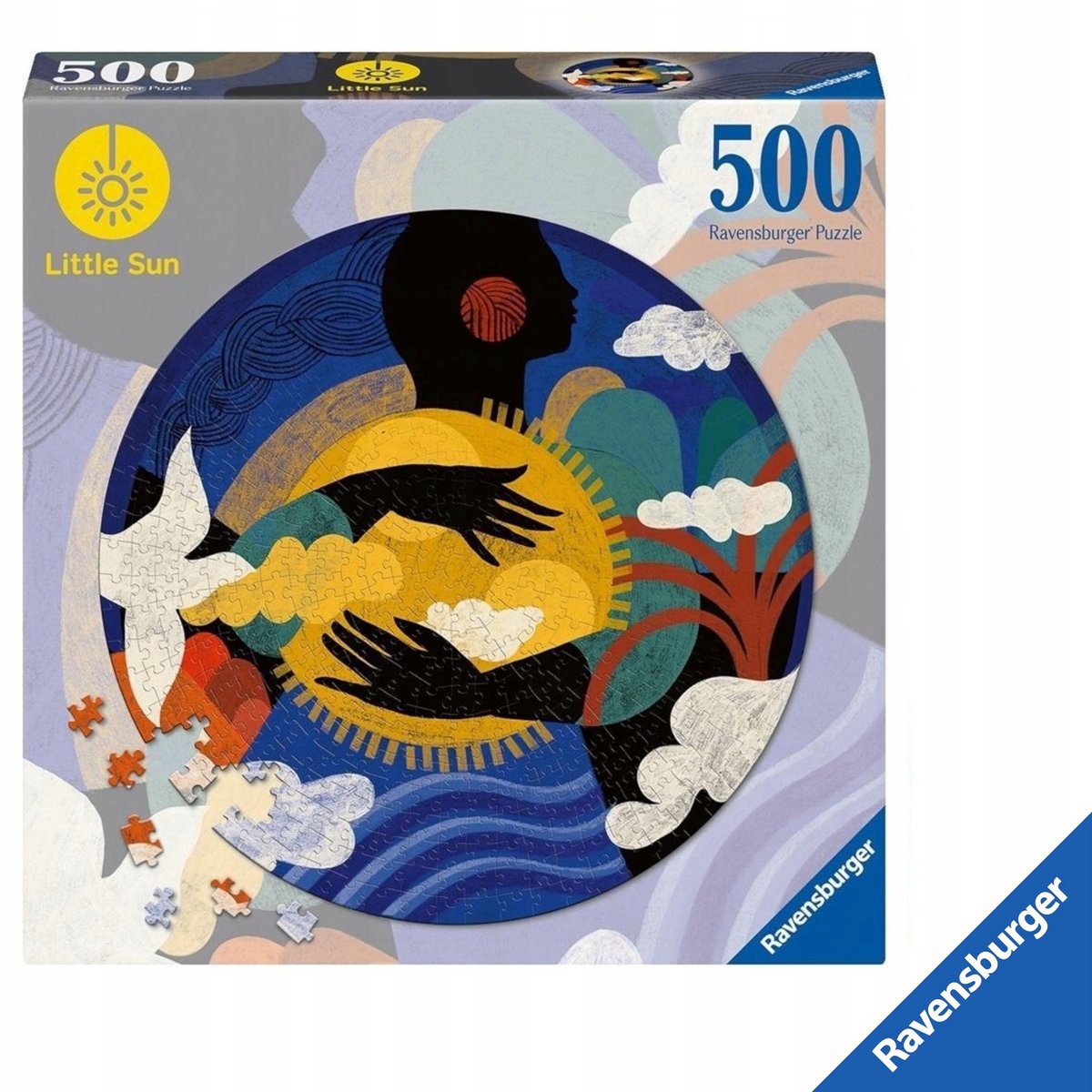 Ravensburger Puzzel 2D 500 Stukjes Kleine Zon Gevoel Educatief Speelgoed