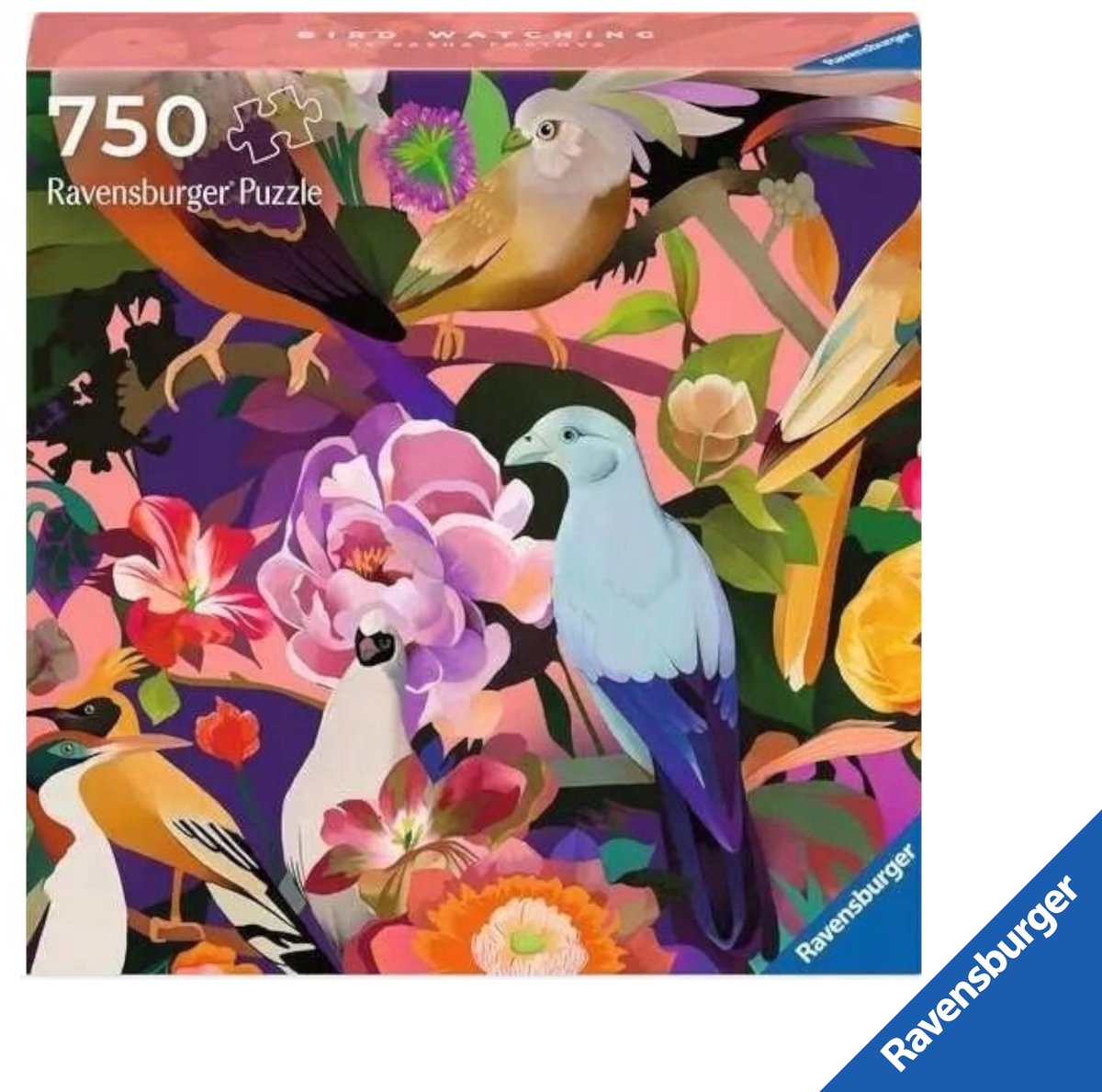 Ravensburger Puzzel 750 Stukken Art & Soul Vogels II Educatief Speelgoed