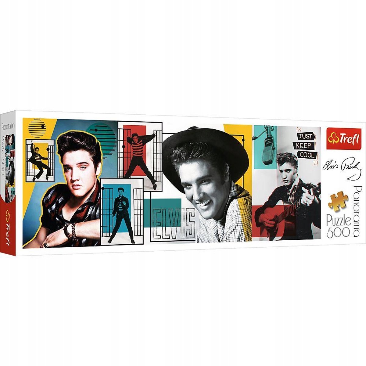 Trefl Panoramapuzzel Elvis Presley 500 Stukken - Vanaf 12 jaar
