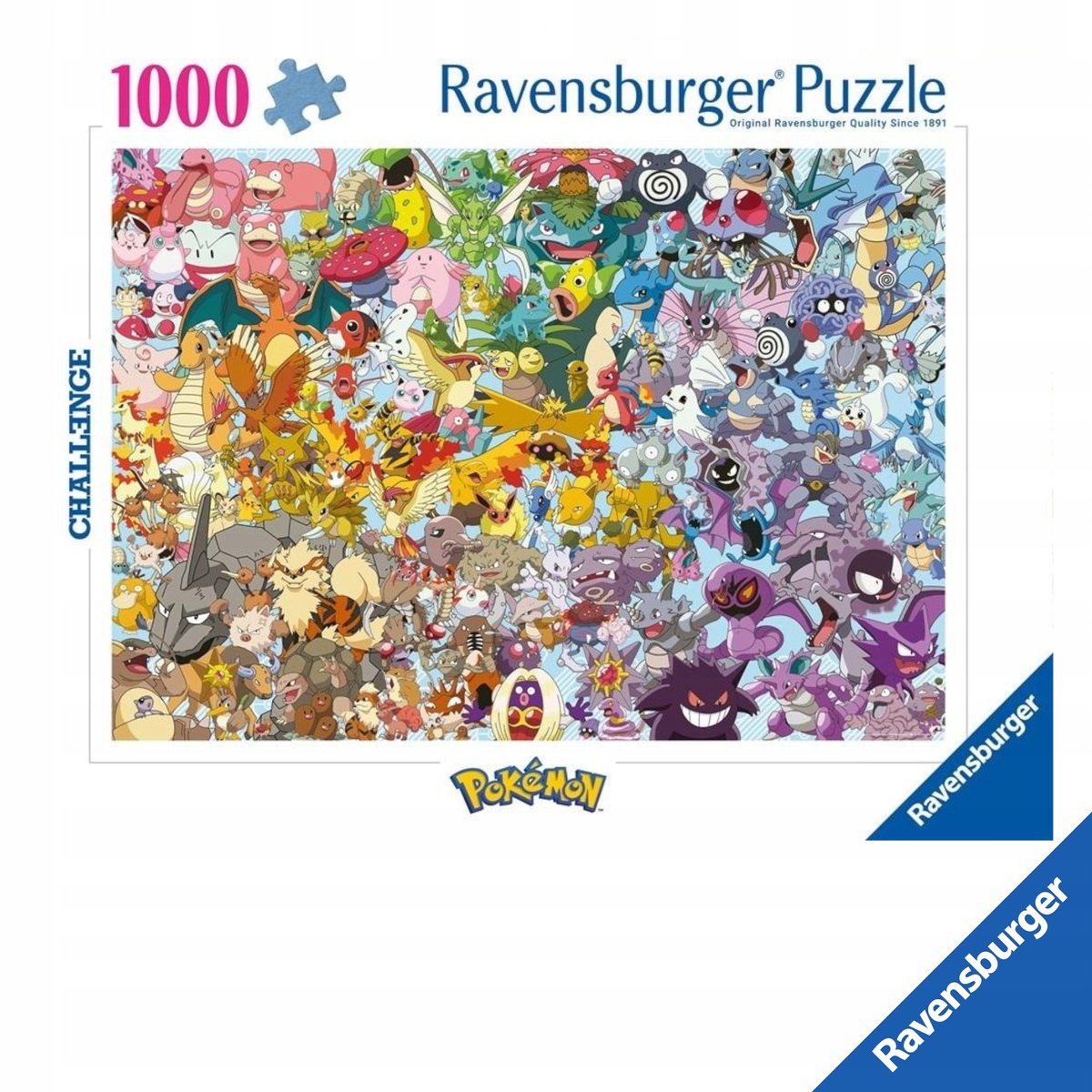 Ravensburger Pokémon Challenge 1000-delige Puzzel