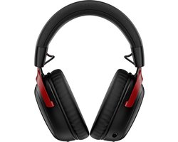 HyperX Cloud III S Wireless - Gaming Headset - Draadloos - Bluetooth & 2.4GHz - Spatial Audio - 120uur Batterij - PC/PS5/Switch2/Mobiel/Steamdeck - Zwart/Rood