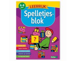Leerrijk spelletjesblok 6-8 jaar