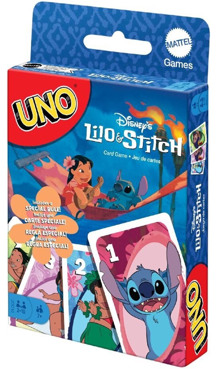 Mattel Games UNO Lilo & Stitch Kaartspel — afbeelding 12