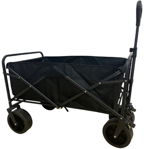 Outdoor bolderwagen opvouwbaar zwart - speelgoedwagen voor buiten. van Merkloos — afbeelding 4