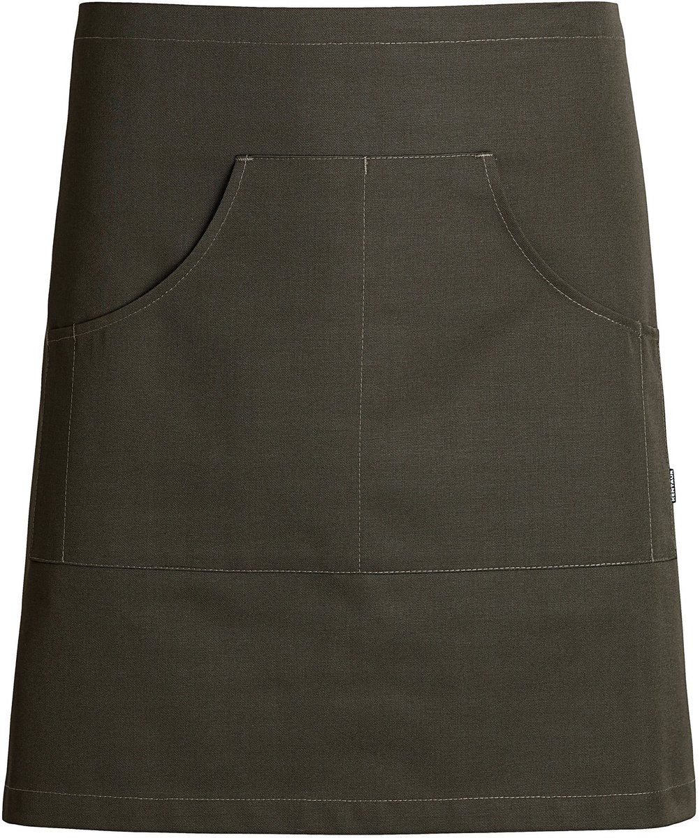 Kentaur Short apron w. pocket 3007-140 - cypres olive - UNI