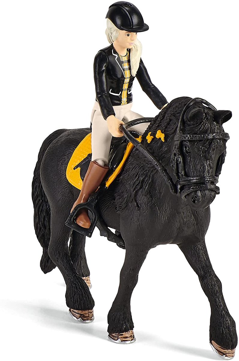 schleich HORSE CLUB - Speelfigurenset - Paardenstal met Horse Club Tori & Princess - Kinderspeelgoed voor Jongens en Meisjes - 5 tot 12 jaar - 14 Onderdelen - 42437 — afbeelding 2