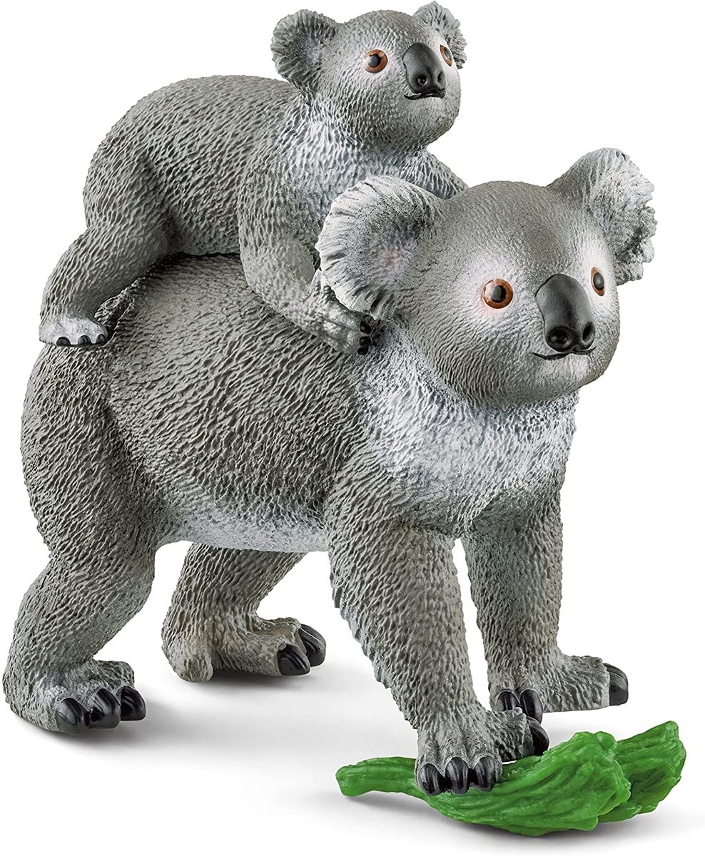 schleich WILD LIFE - Koala Moeder en Baby - Speelfigurenset - Kinderspeelgoed voor Jongens en Meisjes - 3 tot 8 jaar - 42566 — afbeelding 12