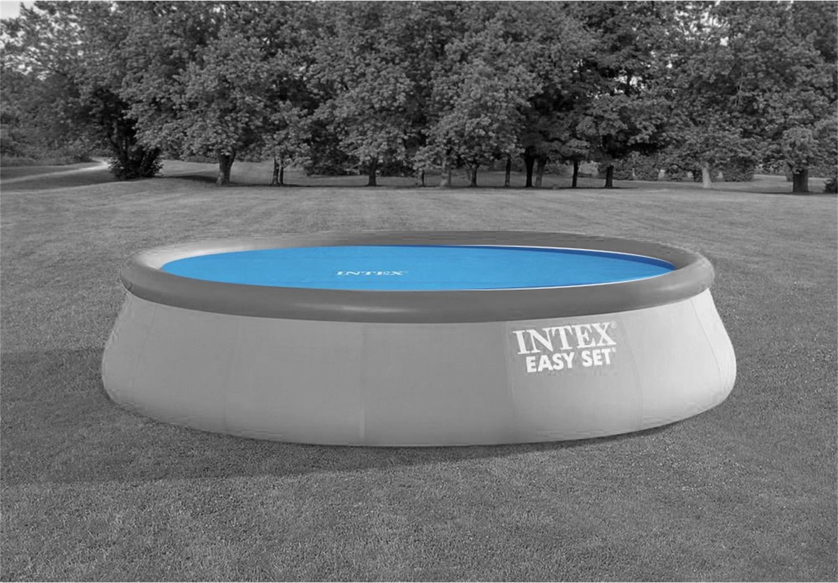 Intex Solar Pool Cover - Easy Set® & Frame Zwembad Ø 488 cm — afbeelding 2