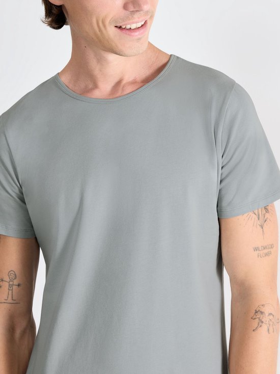 SLOGGI MEN GO SHIRT H O-NECK REGULAR FIT T-shirt Bawełniany Męski S / 40 1549655