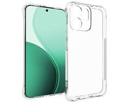 Coverup Hoesje - Geschikt voor OPPO Reno14 F / FS Hoesje - Coverup TPU Back Cover met AirBag Corners - Transparant