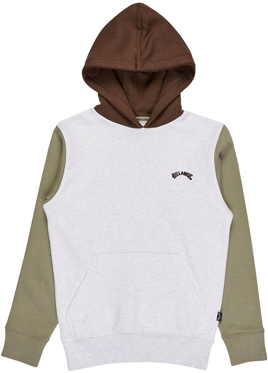 Billabong Arch Block Po Hoodie Wit 14 Years Jongen