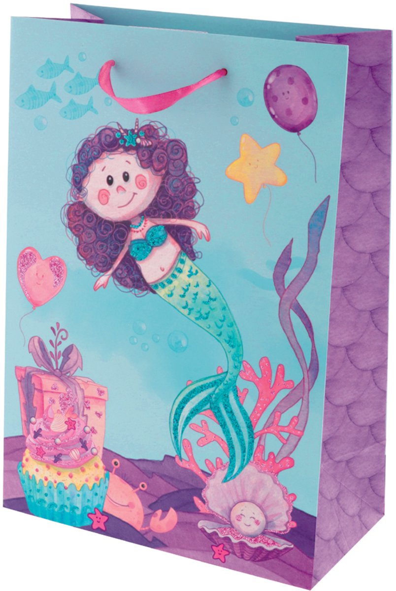 SUSY CARD geschenktas 'Mermaid'