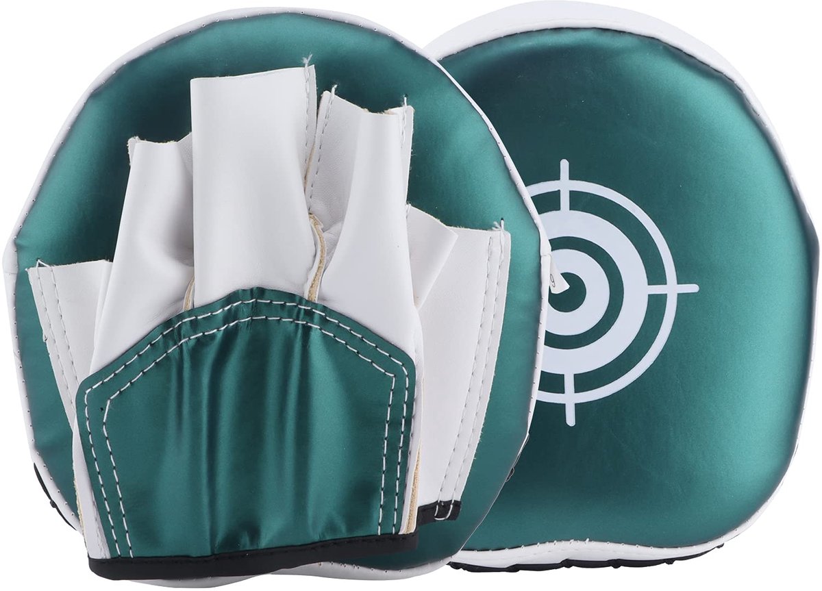 Boxing Curved Mittens For Kids, Training Boxing Goal Pads, Mini Boxing Gloves For Kids, Boxing Goal Pads For Kickboxing (Vegetable)