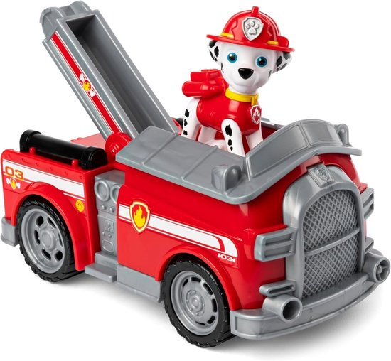 PAW Patrol - Marshall's Brandweerwagen - speelgoedauto met speelfiguur