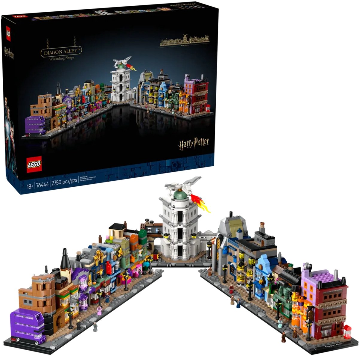 LEGO Harry Potter™ De Wegisweg™ tovenaarswinkels tovenaarsset - 76444 — afbeelding 18