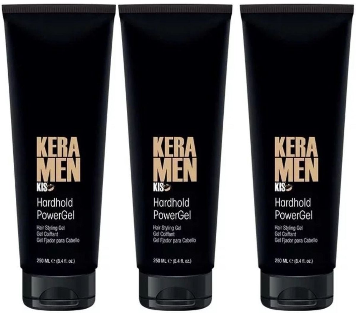 KIS - Keramen HardHold PowerGel - 3x250ml
